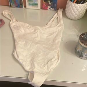 Free people ivory bodysuit